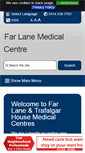 Mobile Screenshot of farlanemedicalcentre.co.uk